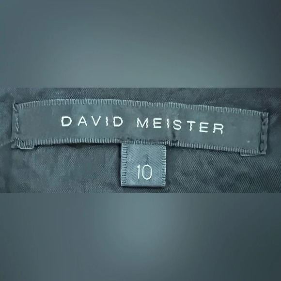 Women's David Meister Black Dress - Picture 3 of 3